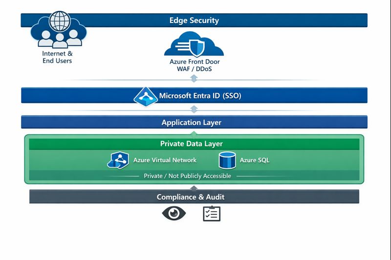 Compliance-Aware SharePoint Architecture Layers